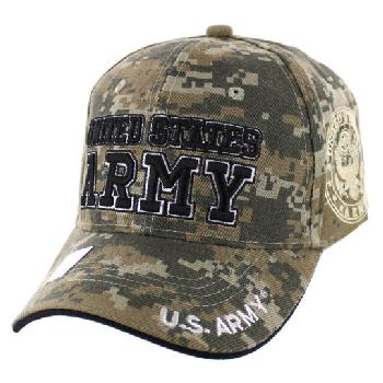 Licensed Camo UNITED STATES ARMY Hat [Shadow Seal]