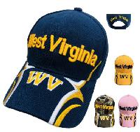 WEST VIRGINIA Hat [WV on Bill]