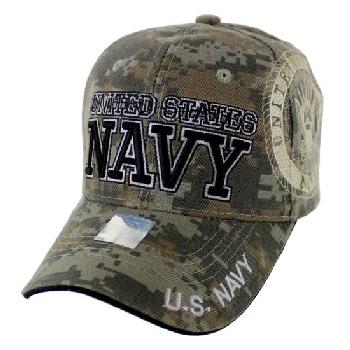 Licensed Camo UNITED STATES NAVY Hat [Shadow Seal]