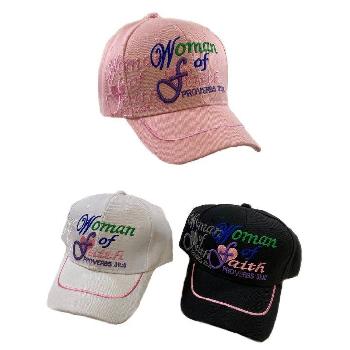 Woman of Faith Hat - <b>Assorted colors</b> [Colors upon availability]