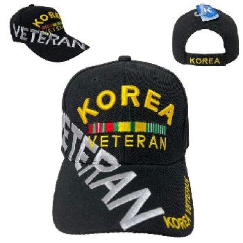 Korea Veteran [Large Letters] - Black Only