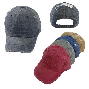 Denim Washed Hat [Distressed]