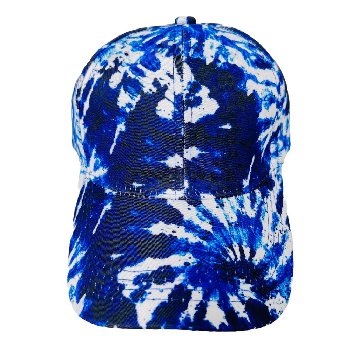 Multicolor Tie-Dye Baseball Cap[Blue Only]