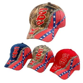 REBEL/Rebel Flag Hat [Barbed Wire]