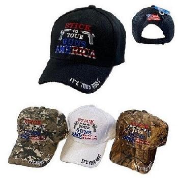 STICK TO YOUR GUNS AMERICA Hat [It's Your Right]