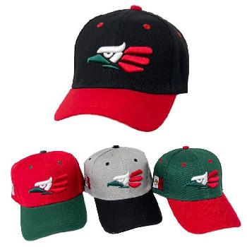 Mexico Eagle Baseball Hat with Flag