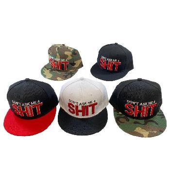 Snap Back Flat Bill Hat [DON'T ASK ME 4 SHIT]