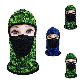Ninja Face Mask [Marijuana with Mesh Front]