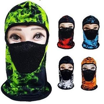 Ninja Face Mask [Tie-Dye with Mesh Front]