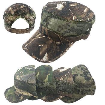 Cadet Hat [Assorted Camo with Mesh]