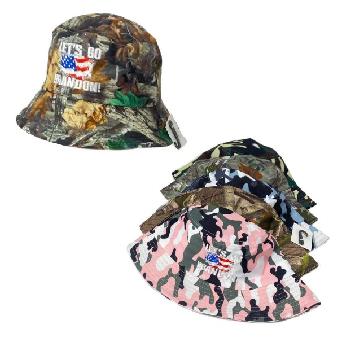 Let's Go Brandon Bucket Hat [Camo]