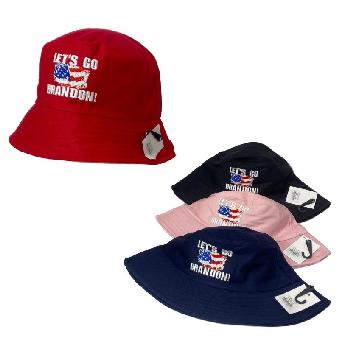 Let's Go Brandon Bucket Hat [Solid Color]