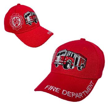 Kids Fire Truck Hat [Red Only]