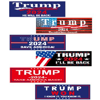 3"X10" Trump 2024 Bumper Stickers