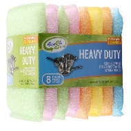 8pk Colored Sponges