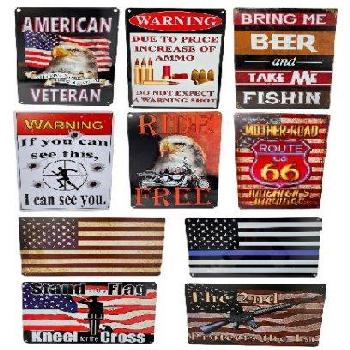 11.75"x8" Metal Sign [Assortment #2]