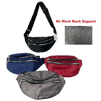 Waist Pack [Solid Color] Air Mesh Back