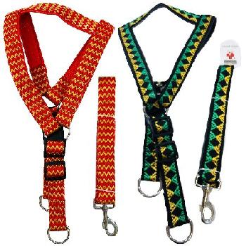 48" Cushioned Leash & Harness Set-Extra Large [Pattern]