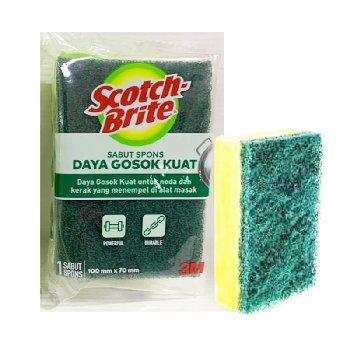 Scotch Brite Basic Sponge 4"x3"