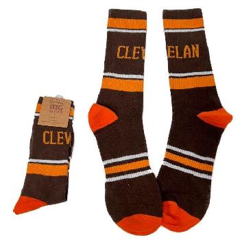 TYPO 1pr Crew Socks [CLEVELAN] 10-13 B/O