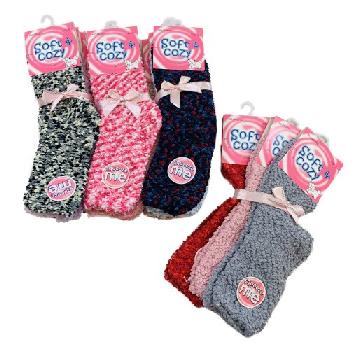 Soft & Cozy Fuzzy Socks [Solid/Variegated]