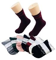 Ladies Fashion Socks [Double Sparkle Edge]