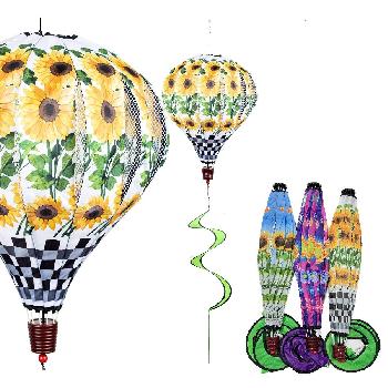 21" Air Balloon Spinner [Sunflower/Floral]