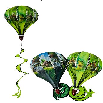 21" Air Balloon Spinner [Frog/Turtle]