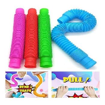 Stretchy Pop Tubes Fidget Toy [Large 8"]