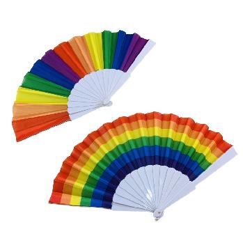 Folding Fan [Rainbow]