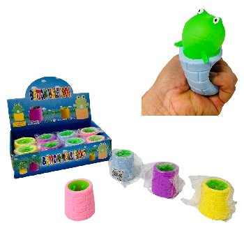 Squeeze/Pop-Up Frog in a Well Toy
