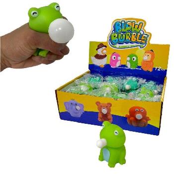 Blowing Bubbles Squeeze Toy [Frog]