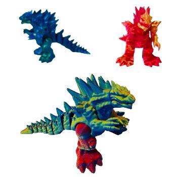 3D Printed Model [Godzilla] 3.5"x5"