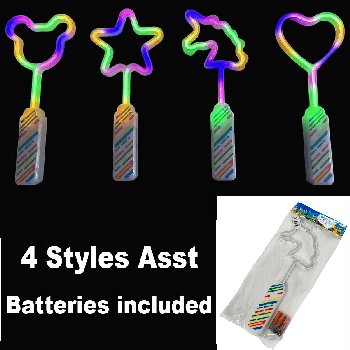 Light-Up Neon Bright Shaped Wand [Small]