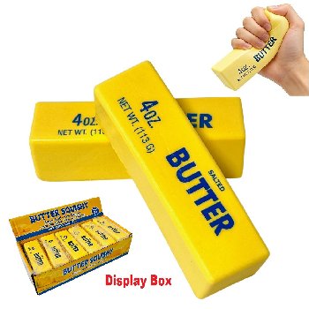 Slow Rising Squishy Butter 5"X1.5" [Display]