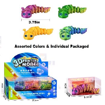 3D Printed Model [Cute Caterpillar]