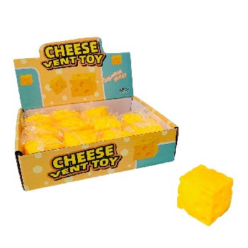 2" Flour Foam Squishy Cheese [Square]