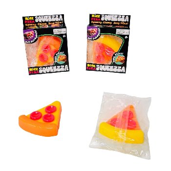 3" Gummy Pizza Squish Toy