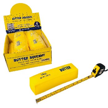 Jumbo "Flour Foam" Squishy Butter 10"X4"