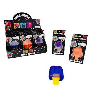 3" Gummy Gel Ice Pop Squish Toy
