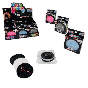 2.75" Cookie Squeeze Gel Toy