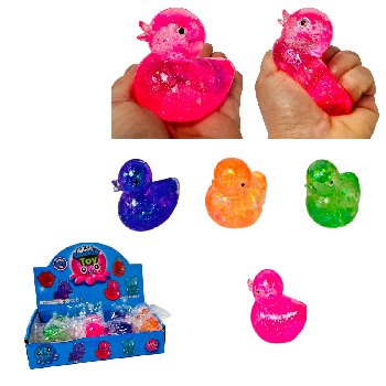 3" Gummy Gel Squish Ducks 
