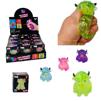 2.75" Gummy Gel Squish Highland Cows