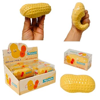 4" Crunchy Peanut Squishy Toy