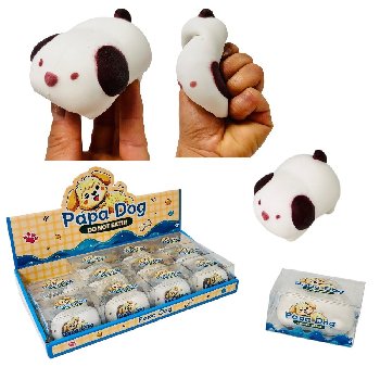 3" Crunchy Dog Squishy Toy