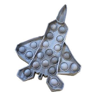 Push Pop Fidget Toy [Military Jet]