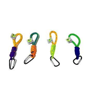 7" Neon Rope Key Chain