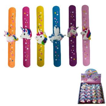 Silicone Snap Band Bracelet [Unicorn]