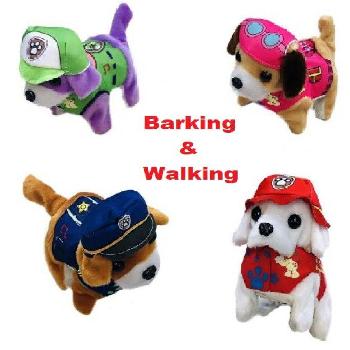 Barking and Walking Dog [Safety Dogs]