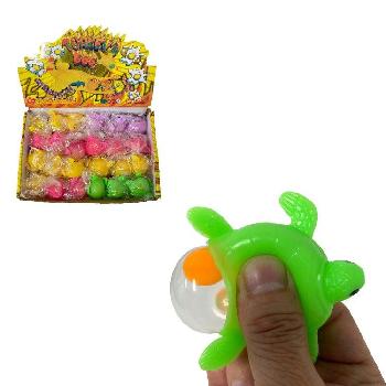 Squishy Turtle with Egg Key Chain